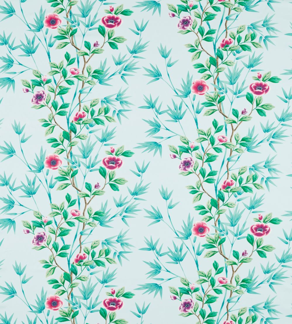 Lady Alford Satin Fabric by Harlequin Sky / Magenta