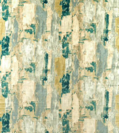 Lagna Fabric by Clarke & Clarke Teal