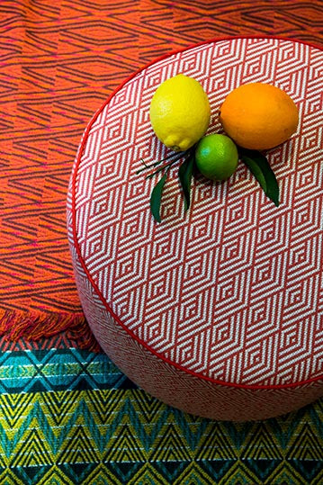 Lagos Fabric by Pierre Frey shown in a room setting (view 1)