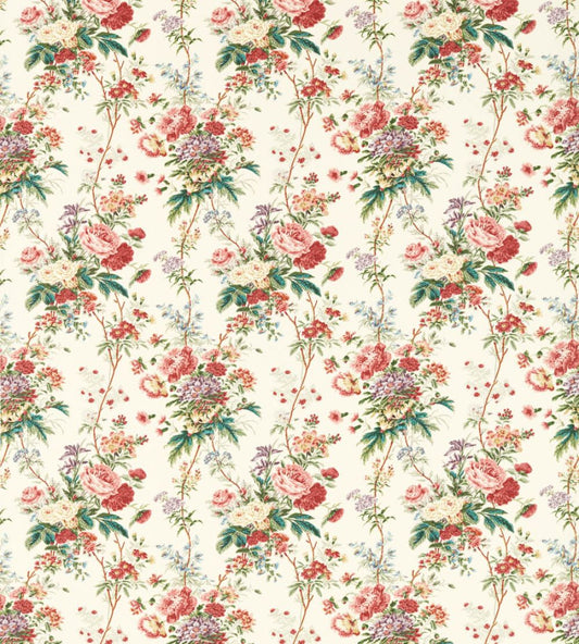 Lakeland Paradis Fabric by Sanderson Carmine