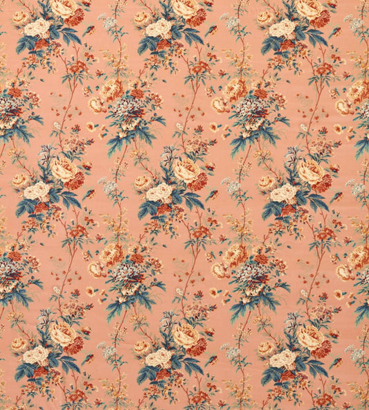 Lakeland Paradis Velvet Fabric by Sanderson Sandstone