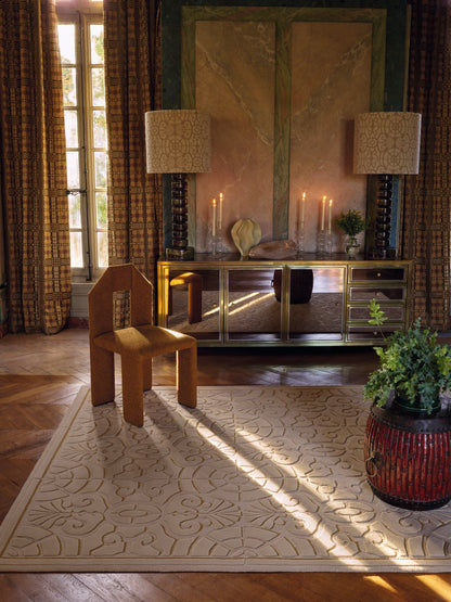 L'Allee du Roi Rug by Pierre Frey shown in a room setting (view 1)