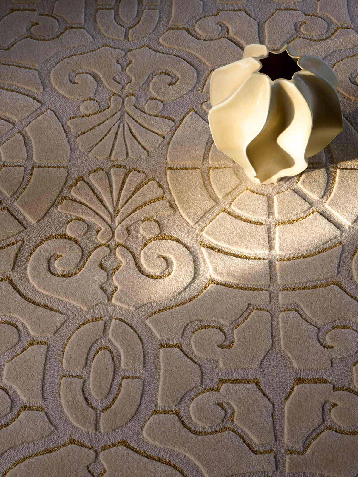 L'Allee du Roi Rug by Pierre Frey shown in a room setting (view 2)