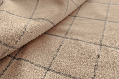 Lamlash fabric by Coordonné in Indigo, flat pattern view