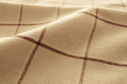 Lamlash fabric by Coordonné in Nude, flat pattern view