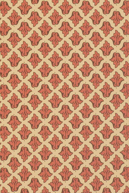 Lancaster Wallpaper by Jean Monro in Flower Pot
