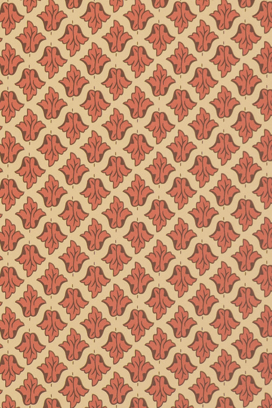 Lancaster Wallpaper by Jean Monro in Flower Pot