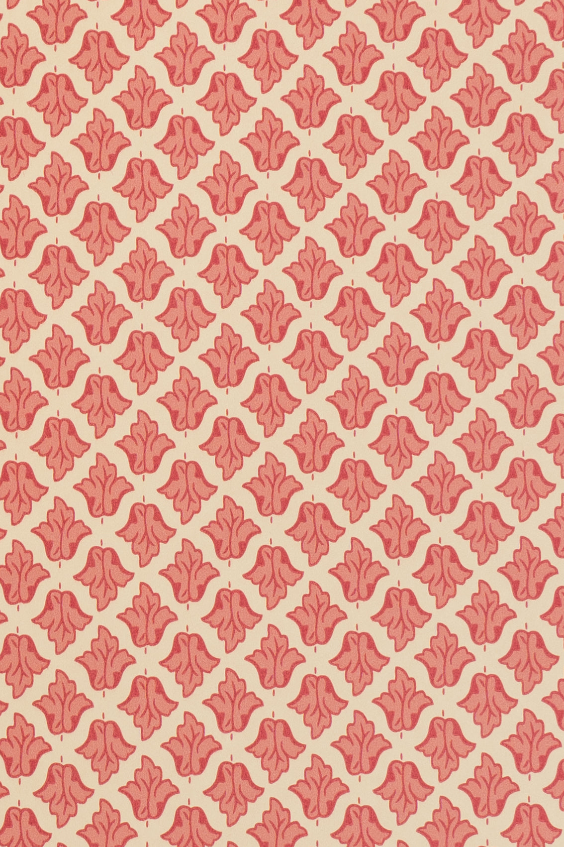 Lancaster Wallpaper by Jean Monro in Rose