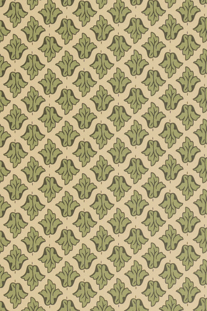 Lancaster Wallpaper by Jean Monro in Sage