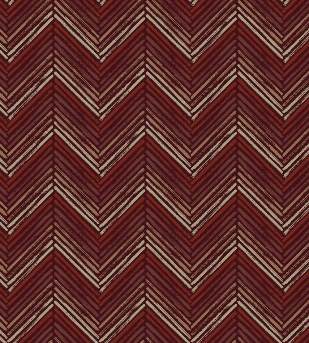 Langdale Fabric by Arley House Burgundy