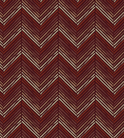 Langdale Fabric by Arley House Burgundy