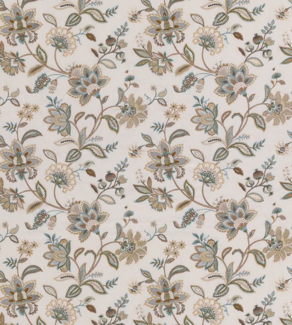 Langley Fabric by GP & J Baker Aqua
