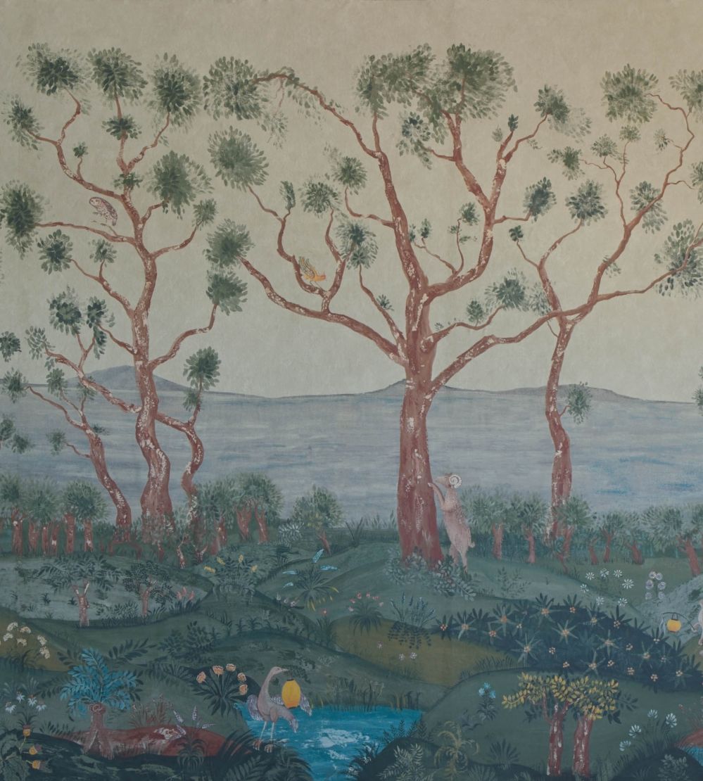 Lantern Parade Mural by Andrew Martin Dawn