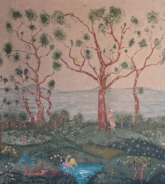 Lantern Parade Mural by Andrew Martin Dusk