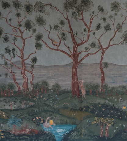 Lantern Parade Mural by Andrew Martin Midsummer