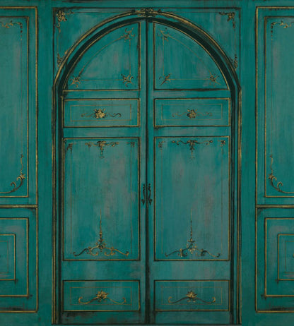 Lao Zi Mural by Coordonne Blue Spirulina