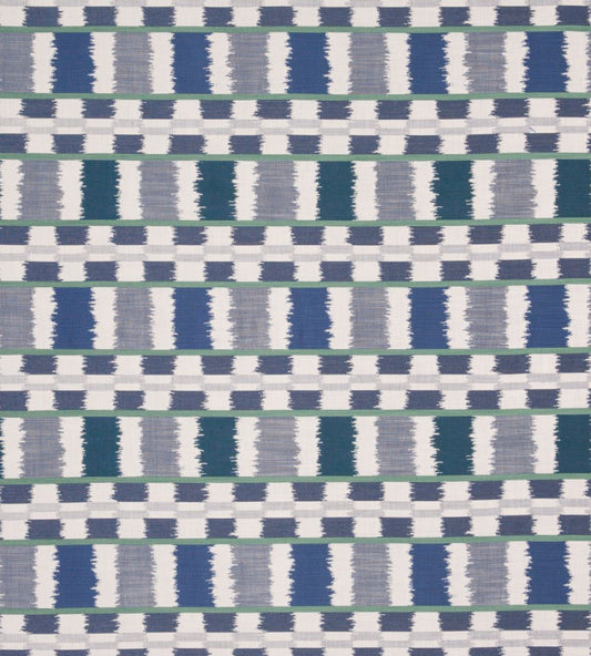 Lapaz Performance Fabric by Christopher Farr Cloth Blue