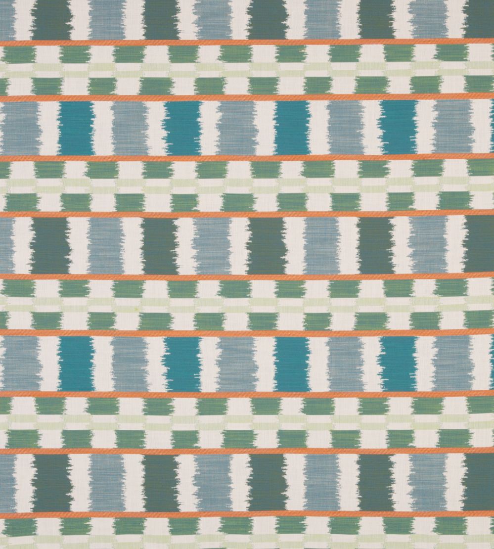 Lapaz Performance Fabric by Christopher Farr Cloth Turchese