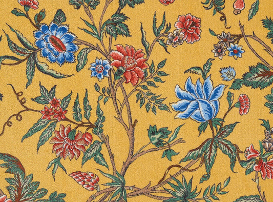 L'Arbre Indien Broadloom Carpet by Le Manach in Jaune (LT125002)