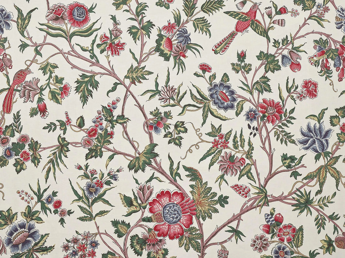 L'Arbre Indien Fabric by Le Manach in Creme (L4568001)
