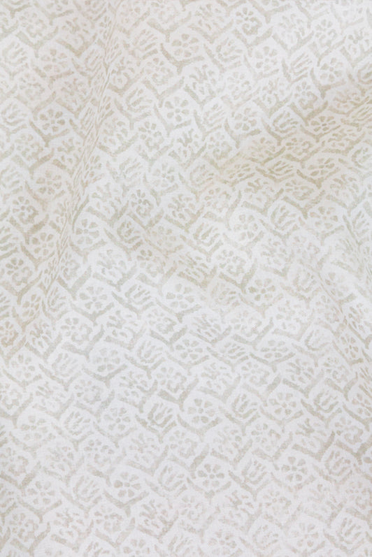 Petite Fleur Fabric by Kerry Joyce in Cream Shadow
