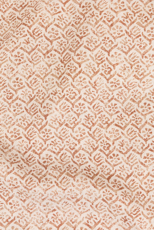 Petite Fleur Fabric by Kerry Joyce in Sienna Rose