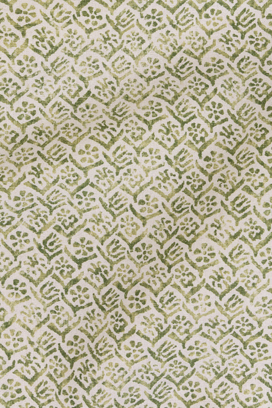 Petite Fleur Fabric by Kerry Joyce in Moss