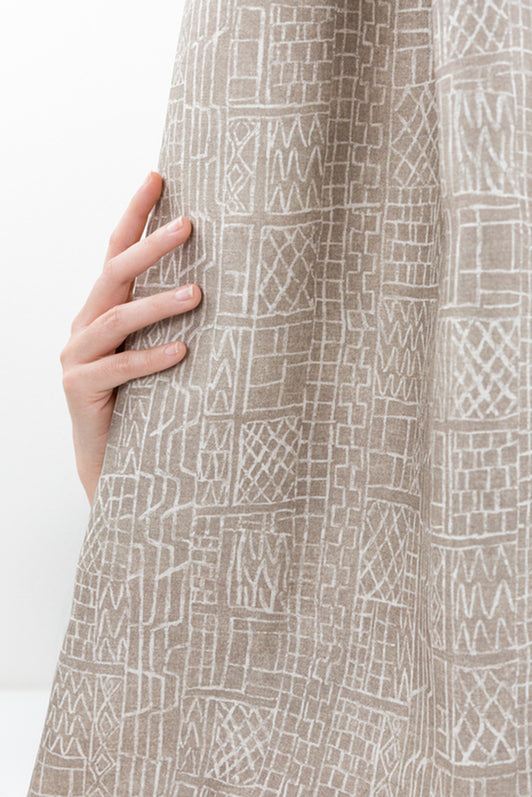 Claymark Fabric by Kerry Joyce in Taupe