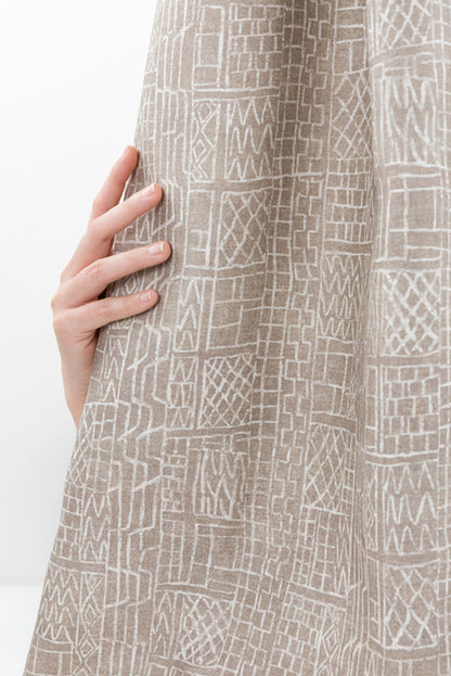 Claymark Fabric by Kerry Joyce in Taupe