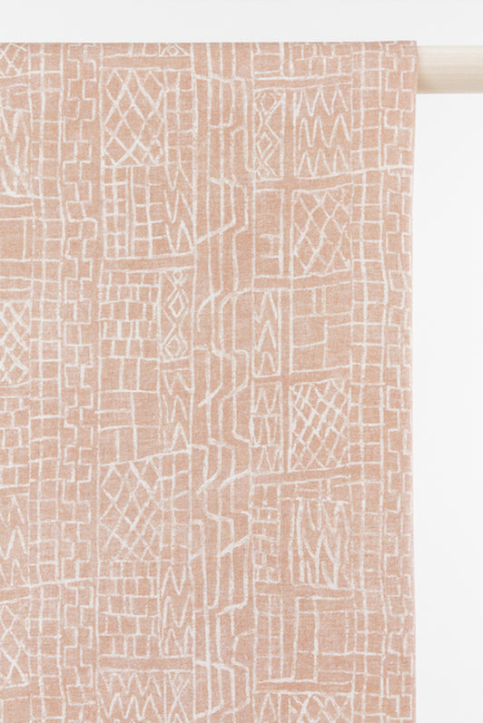 Claymark Fabric by Kerry Joyce in Sienna Rose