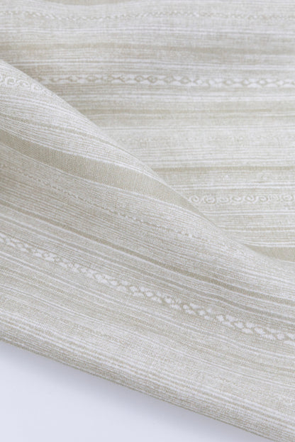 Batik Stripe Fabric by Kerry Joyce in Cream