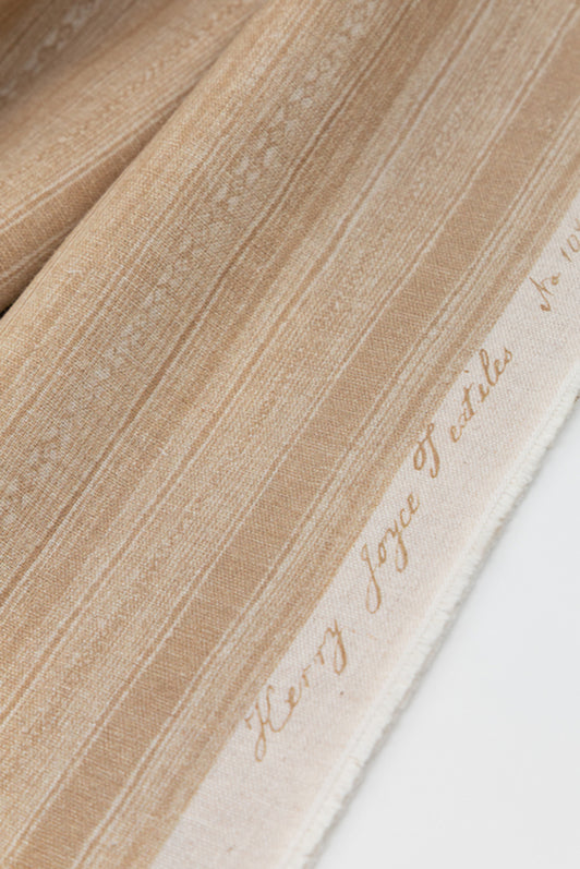 Batik Stripe Fabric by Kerry Joyce in Ochre