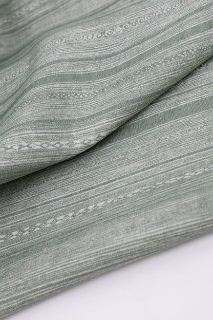 Batik Stripe Fabric by Kerry Joyce in Celadon