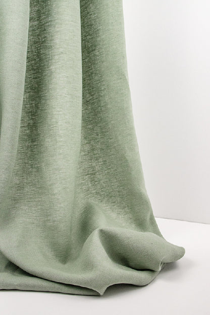 Linen Cloth Fabric by Kerry Joyce in Sea