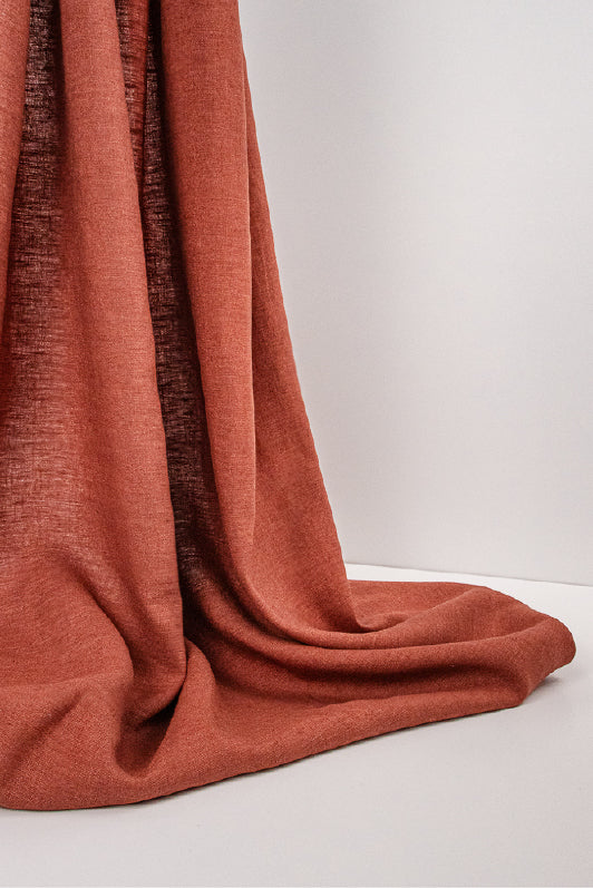 Linen Cloth Fabric by Kerry Joyce in Rouge