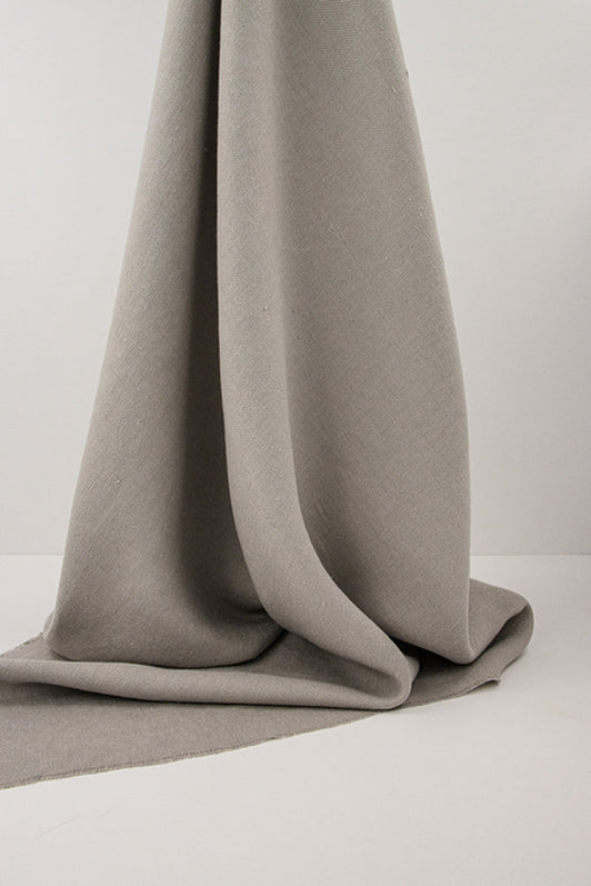 Linum Fabric by Kerry Joyce in Taupe Gray