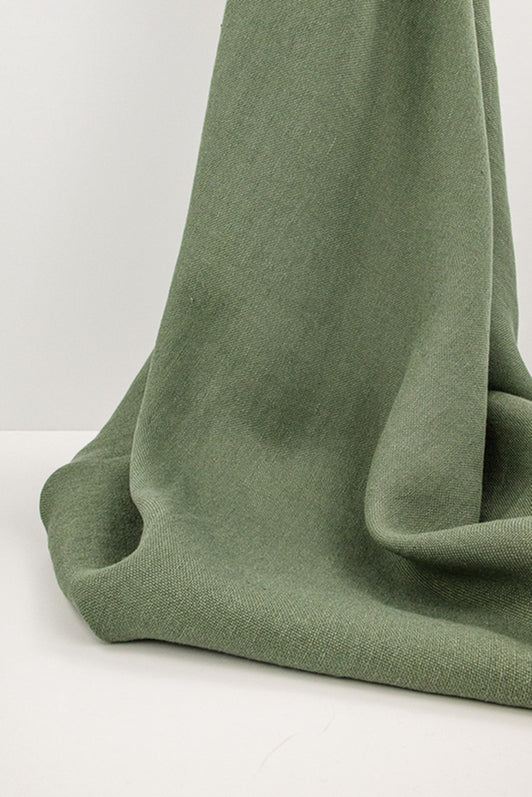 Linum Fabric by Kerry Joyce in Forest Green