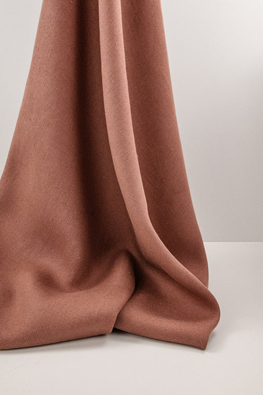 Linum Fabric by Kerry Joyce in Old Brick