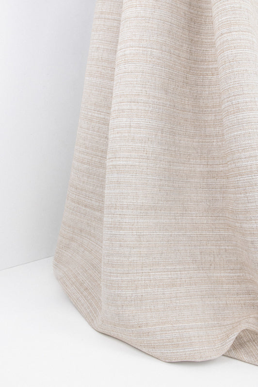 Lombardy Stripe Fabric by Kerry Joyce in Sand