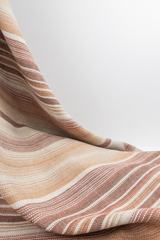 Holland Stripe Fabric by Kerry Joyce in Brick