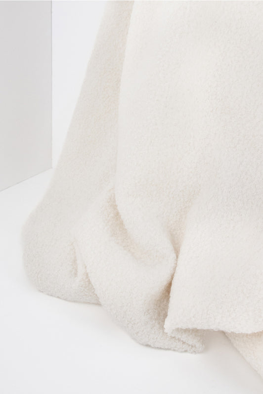 Acari Boucle Fabric by Kerry Joyce in Cream