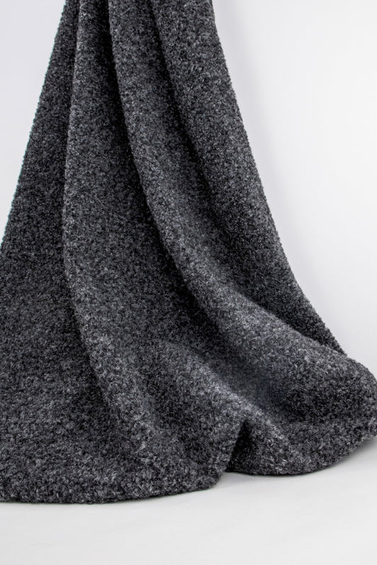 Acari Boucle Fabric by Kerry Joyce in Charcoal