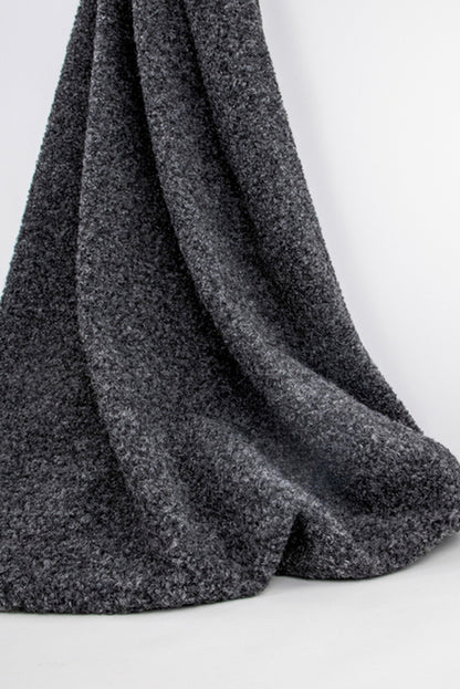 Acari Boucle Fabric by Kerry Joyce in Charcoal