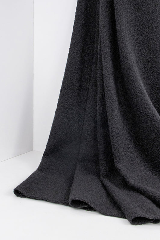 Acari Boucle Fabric by Kerry Joyce in Onyx