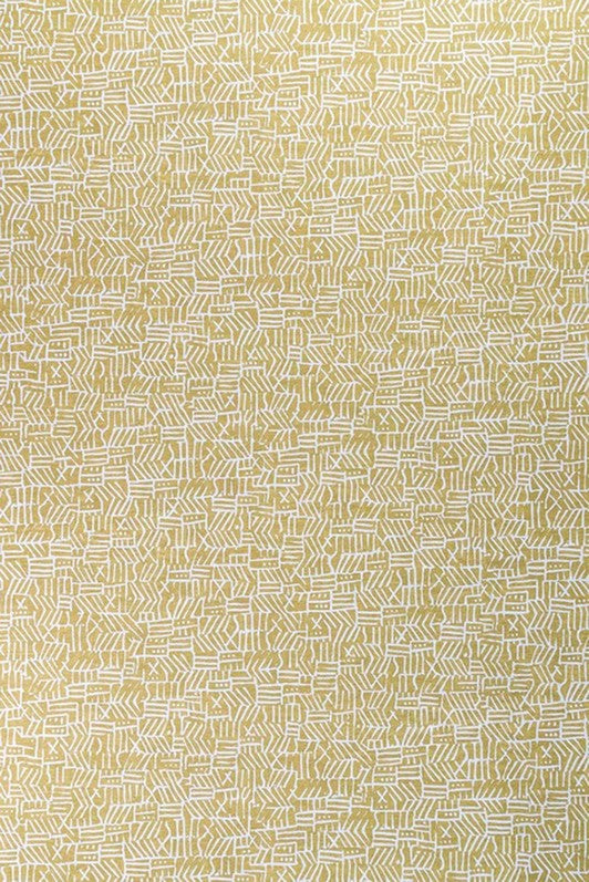 Cypher Wallpaper by Kerry Joyce in Citrine on Natural