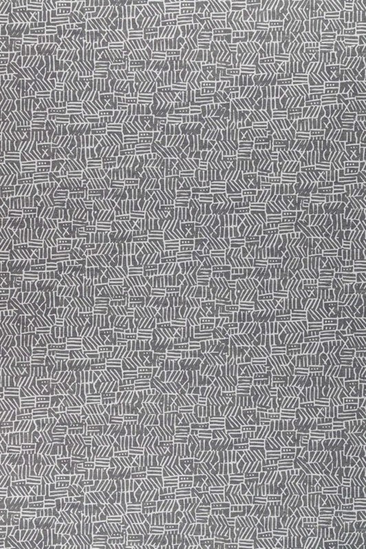 Cypher Wallpaper by Kerry Joyce in Gray and Snow