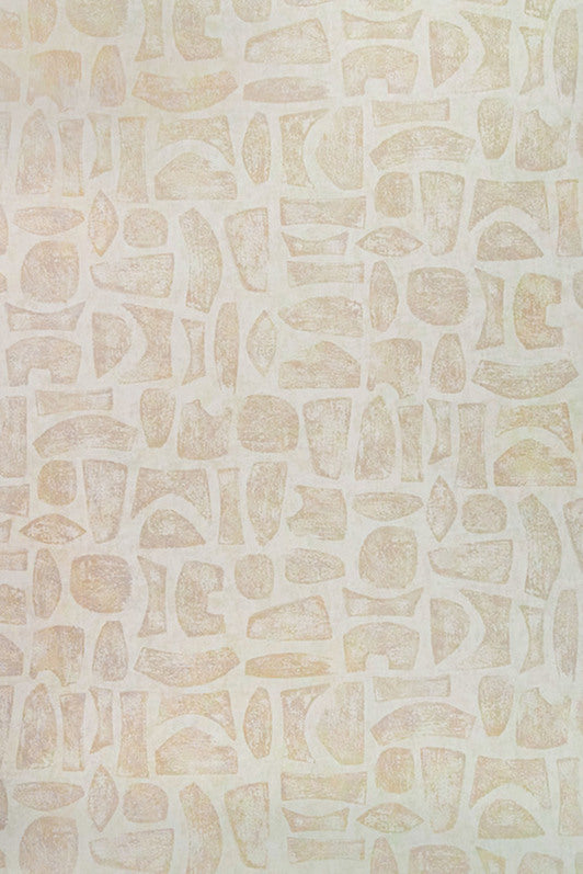 Totem Wallpaper by Kerry Joyce in Taupe on Natrual