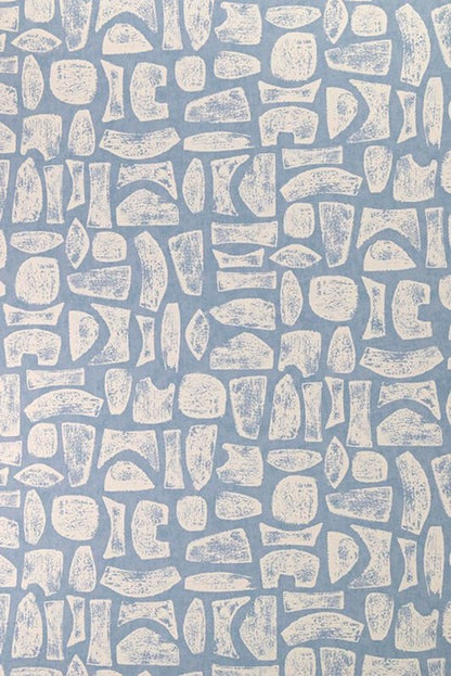 Totem Wallpaper by Kerry Joyce in Blue Sky on Snow