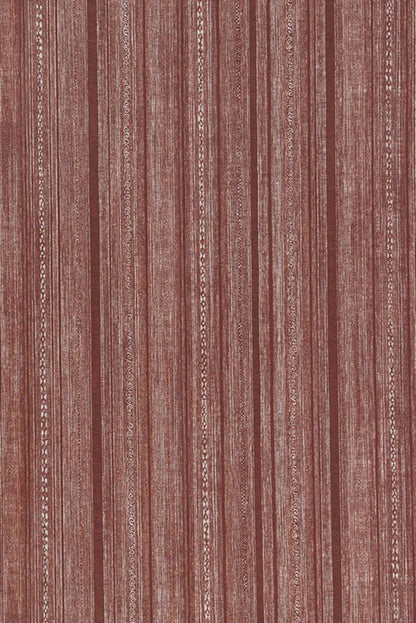 Batik Stripe Wallpaper by Kerry Joyce in Brick