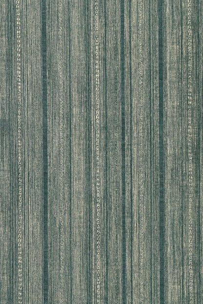 Batik Stripe Wallpaper by Kerry Joyce in Lagoon